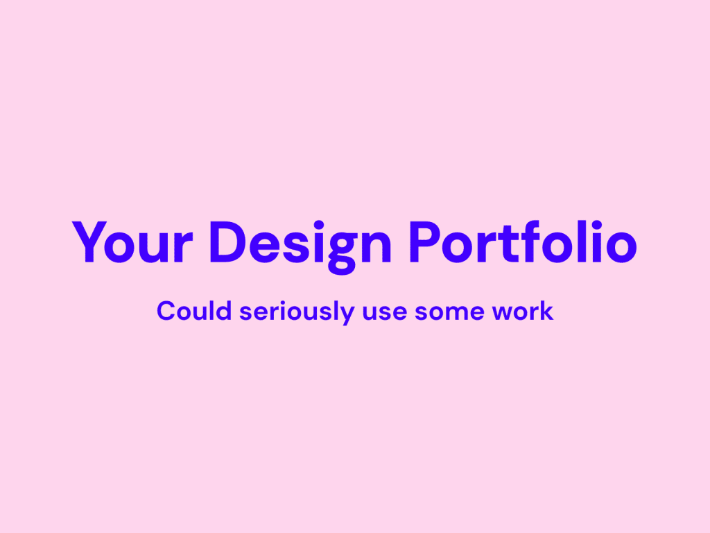 Blog Post Banner about Your Design Portfolio