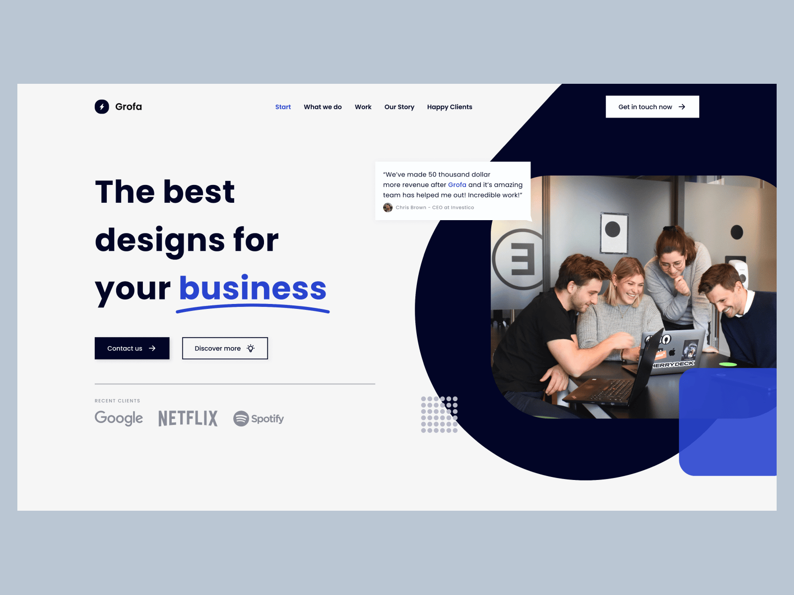Grofa – Webdesign Agency